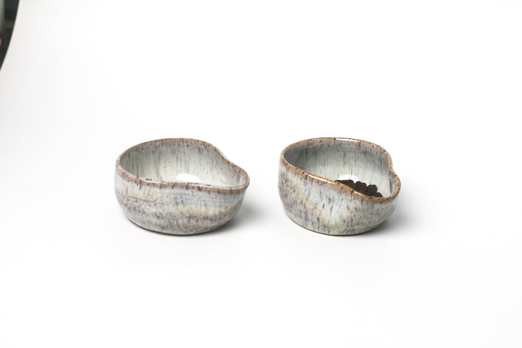 Coffee beans weight dish (white)