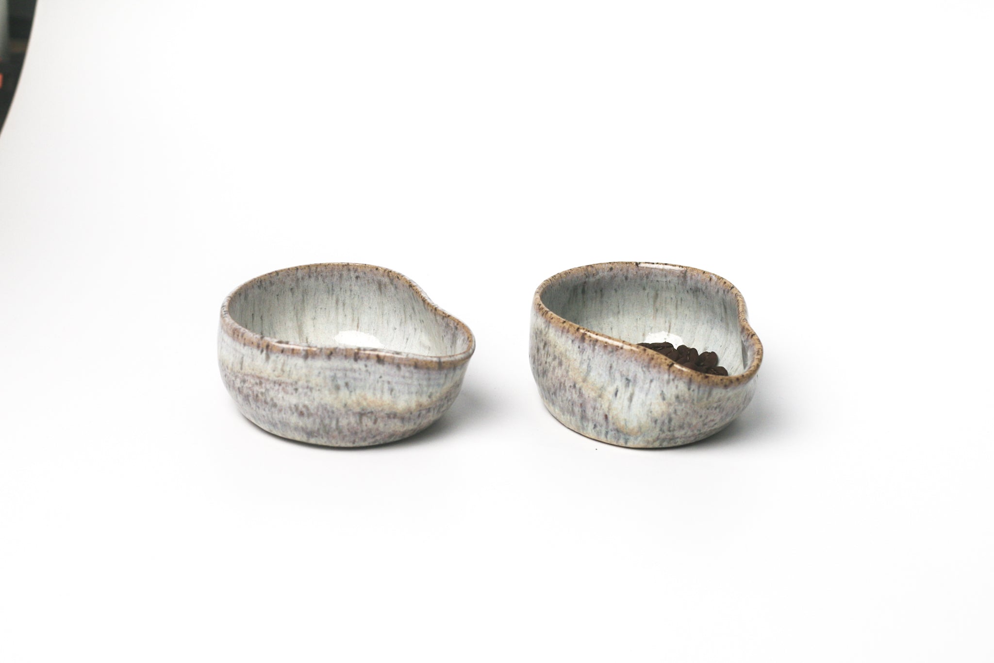 Coffee beans weight dish (white)