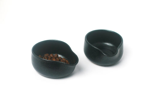 Coffee beans weight dish ( black)