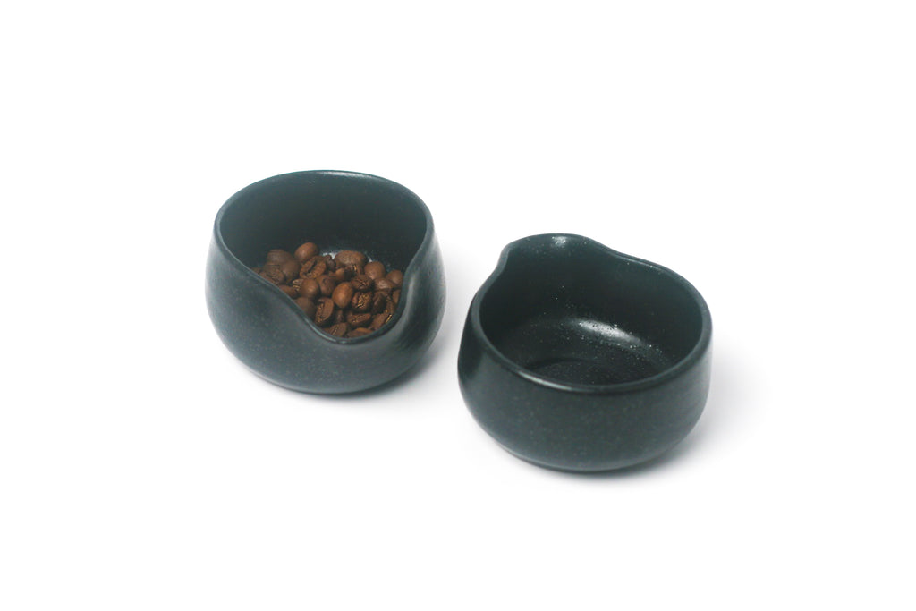 Coffee beans weight dish ( black)