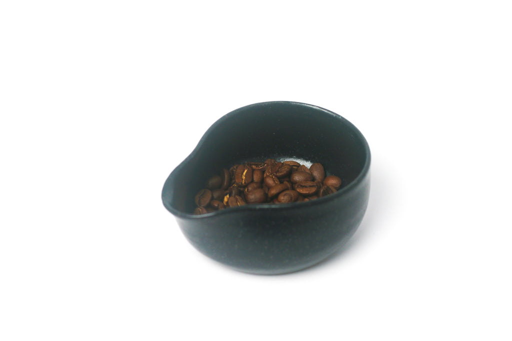 Coffee beans weight dish ( black)